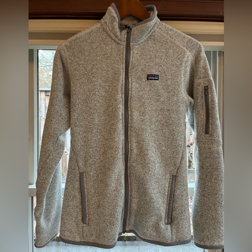 Patagonia better sweater in gray.